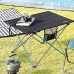 SETSCZY Table de Camping Pliante Portable Ultra Légère en Aluminium avec Sac de Transport pour Camping Randonnée Pique-Nique Cuisine Jardin Voyage randonnée,Bleu