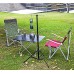 Table de camping pliante portable table d'appoint pliante de camp en aluminium parfaite pour l'extérieur le pique-nique le barbecue la cuisine la plage la randonnée les voyages la maison