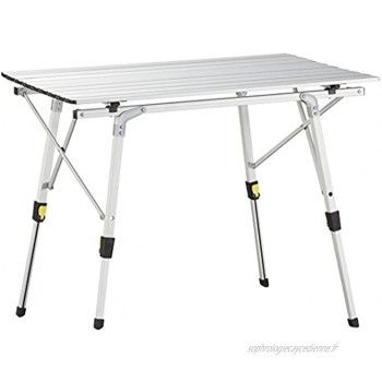 Uquip Variety M Table Pliante en Aluminium pour 4 Personnes 89x53cm Hauteur Réglable