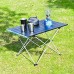 ValueHall Table de Camping Pliante Multifonctions Ultra-légère Table de Pique-Nique en Aluminium pour Les activités en Plein air Cuisine Plage Randonnée V7D05