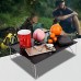 YSSClOTH Porte-Documents Pliable extérieur Table de Camping Table de Camping Portable Table à Manger Basse pour Barbecue pour Tente d'alpinisme