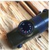 NIDONE Fonction Sifflet Outil Vert d'urgence de Survie avec Thermomètre Miroir Loupe de lumière LED pour Camping Randonnée en Plein air