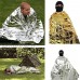 Mianbo Sac de couchage de survie sac de couchage de premiers secours tente en aluminium PE pour camping et randonnée Protection solaire