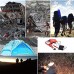 CHENKEE Kit Survie d'urgence 5 in 1 Multifunctional Camping Survival Kit Plein air Outil de Secours SOS Équipement d'urgence Fournitures Magnésium Feu Starter pour Randonnée Pêche Escalade Chasse