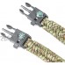DETUCK® 2PCS Pack Paracord Kit de Bracelet Bracelet de Survie de Poignet Survival Kits avec Compass Lanceur de feu Flint Grattoir Sifflet