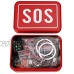 Gearmax Outdoor Survival Kit SOS Kit Équipement de Survie Équipement d'urgence Fournitures d'urgence de Survie Kits d'urgence