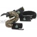 Jägerfeuer Lot de 3 bracelets de survie en paracorde avec pierre à feu couteau boussole sifflet corde Outil multifonction 5 en 1- Sport camping survie en extérieur
