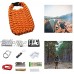 Kit De Survie En Plein Air Multifonction Parapluie Rop Tissé De Premiers Soins D'urgence Jeu D'outils Pour Camping Orange Adventures.