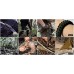 Paracord Bracelet de survie DEESOSPRO® 2 pcs kit de survie avec Flint Fire Starter Raclette boussole sifflet et cordon de parachute Boucle pour randonnée Camping activités de plein air