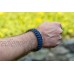 WIKA Bracelet de survie en paracorde pierre à feu couteau sifflet Couleur du bracelet paracorde : bleu noir ou vert.