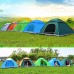 Brawdress Tente dôme pour camping tente familiale avec double fermeture éclair en maille haute densité durable portable facile à utiliser pour l'extérieur
