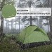 Camping Tente en Plein Air Tentes Dôme pour 4 Personnes Tentes Pop-up Légères Grand Dôme Étanche Tente De Camping Familial Tente Facile avec Double Couche