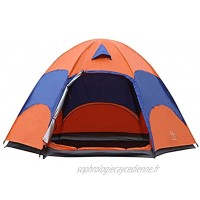 chora Tente de Camping Tente à dôme Tente de Sac à Dos à Vent Double Couche pour la randonnée en Camping en Plein air vividly