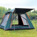 FHKBK Tente de Camping dôme 3-5 Personnes 4 Saisons Double Couches tentes imperméables Anti-UV Coupe-Vent Famille Tente de Camping en Plein air