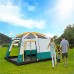 GYN Tente de Loisirs à Deux Chambres et à Un Séjour Camping à Deux Étages Surdimensionné pour 5 à 12 Personnes Tente Anti-Pluie Épaissie pour Le Camping Plein Air