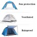 H-BEI Tentes Anti-Pluie à dôme hydraulique Tente multifonctionnelle à Double Couche Tente de Protection Solaire pour Grande Famille adaptée au Camping en Plein air pour 4 à 6 Personne