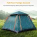 LQPHY Tente dôme imperméable et Coupe-Vent ultralégère 3-4 Personnes Tente de randonnée de Camping UPF 50+ Facile à Monter pour la Famille Les Festivals la randonnée la randonnée et l'alpinisme