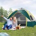 MEARCOO Tente De Dôme De Camping Instantané De 2-3 Personne Tente Pop Up avec Sac De Transport pour Randonnée Pique-Nique Plage De Pique-Nique en Plein Air