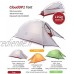 Naturehike Cloud-up 1 Tente de Camping Ultra-légère pour 1 Personne Tente de Randonnée Double Couche Imperméable 4 Saisons