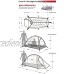 Naturehike Cloud-up 1 Tente de Camping Ultra-légère pour 1 Personne Tente de Randonnée Double Couche Imperméable 4 Saisons