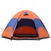 PIGMANA Tente hexagonale Tente de dôme Festival de 4-8 Personnes Tente de Camping familiale Coupe-Vent imperméable et résistant aux UV 240 240 145cm 94.5 94.5 57inch Show