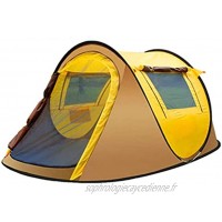 Qianglin Tente de Camping 3 4 Man Tente Festival Essential Family Dome Tente Tente de Camping 100% étanche