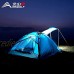Tente automatique double couche tente de camping dôme 2 3 tente populaire tente de plage portable vert foncé