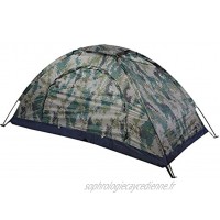 Tente de Camping 1-2 Personnes Tente de Dôme Ultra-légère avec Sac de Transport pour Outdoor Pique-Nique Randonnée Camping Facile à Installer Imperméable & Anti-Insectes