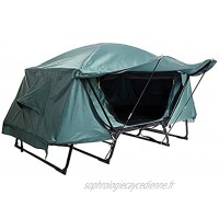 Tente extérieure Camping Gratuit Simple Double pêche Tente Hors-Sol lit de Tente de Camping Hors-Sol
