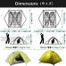 TRIWONDER Tente de Camping 1 2 3 Personnes 3 Saisons Tente Dôme Ultra Légère Imperméable pour Camping Randonnée Bivouac Trekking