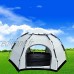 Vobajf Tente Ultraléger Set Camping Tente Tente extérieure Pleine Ouverture Automatique Vitesse 3-4 Personnes Famille 5-8 Personnes Groupe Multi-Personne Tentes de dôme