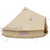 your GEAR Tente de Camping Desert 8 Personnes tipi Hauteur Libre Tente familiale en Coton avec Tapis de Sol Cousu et Protection UV50+