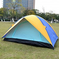 FREEDOL Instantanée Pop Up Tentes Camping Dôme Étanche Sun Abris Randonnée Tentes pour La Randonnée en Plein Air Et Camping 2 Personnes,Bleu