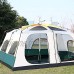 JTYX Tente Dôme Festival avec Tente Pop Up 12 Fenêtres Tente Instantanée 8-12 Personnes Grande Tente de Camping Familiale Tentes Extérieures Imperméables avec 2 Chambres 1 Salon