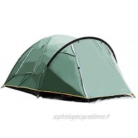 rug Tente Extérieure Portable pour 3-4 Personnes Une Chambre Et Deux Halls pour Camping Professionnel 2021 8 5Color:Green