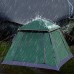 RYSF Tente de camping automatique pour 4 à 5 personnes Tente d'extérieur 3 saisons Double couche Étanche 215 x 215 x 165 cm Couleur : bleu