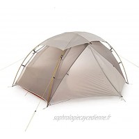 RYSF Tente de camping ultralégère double résidence pour le vent la pluie le froid et les blizzards