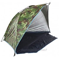 SM SunniMix Auvent Ultra-Léger Portatif D'Abri de Soleil de Tente de Plage pour Le Pique-Nique Extérieur de Camping