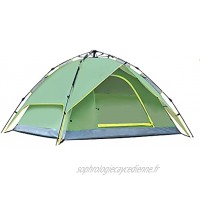 Tente de Camping Portable pour Le Voyage en Plein air étanche à la Pluie et aux moustiques équipement de Camping à Ouverture Rapide Double 2021 7 31Color:Orange