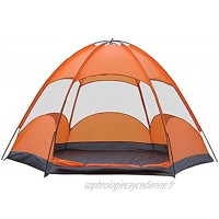 Werstand Extérieur Camping Tente 4-8 Personnes Les Mains en L'air Couche Double Imperméabiliser Camping Portable Épaissir La Tente Active