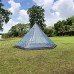 WOVELOT Tente IntéRieure de Maille Ultra-LéGèRe de Tipi ExtéRieur de Maille pour la Tente Chaude de Camping de Tente Chaude de Havre
