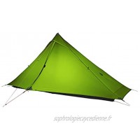 ZYM Tentes chapiteaux Ultraléger Camping Tente Personne Seule Installation Facile imperméable Tente instantanée Portable for la randonnée à vélo Tentes instantanées Color : Green
