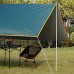 Jayehoze Tent Kit de poteaux de Tente en Aluminium Poteaux de bâche de Tente Robustes Diamètre de la Tige: 19 mm 0,75 Pouces Poteau de Support d'auvent réglable Piquets de Tente de Voiture Cute