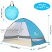 E-More Tente de Plage Tente de Camping Tente Pop-up abri Contre Le Soleil étanche et Portable Protection UV UPF 50 + Tente pour Plein air Famille Camping randonnée pêche