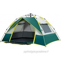 GQYYS Tente de Camping 3 à 4 Personnes,Tente Pop up Montage instantané,Installation Rapide et Facile Tente Pliante Facile à Transporter pour Plein air Randonnée