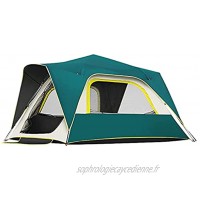 H-BEI Tente pour 3 4 Personnes pour Camping étanche Tente familiale Installation Facile avec Grand Maillage pour la Ventilation Tente de Cabine de Chambre Tente instantanée pour Piqu