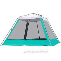 JTYX Tente de Camping étanche pour 5 à 8 Personnes avec Double Porte zippée et Sac de Transport Tente familiale instantanée pour Le Camping en Plein air la pêche Le Barbecue