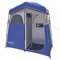 KingCamp Tente de Douche Pop Up Toilette Cabinet de Changement Tente Instantanée Abri de Plein Air Vestiaire Extérieure Intérieure Portable