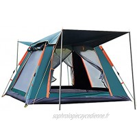 MSHENUED Tente escamotable Facile pour 4 Personnes Tente de Camping de randonnée légère tentes familiales instantanées pour Le Camping la randonnée et Les Voyages