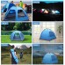 Tente De Camping 3-4 Personnes Automatique Tente Familiale Instantanée Pop Up Étanche pour Camping Randonnée Voyage Activités De Plein Air